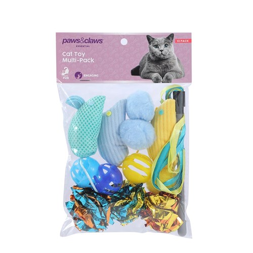 CAT TOY VARIETY PACK 13PC