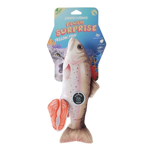 PLUSH FISH SURPRISE TOY