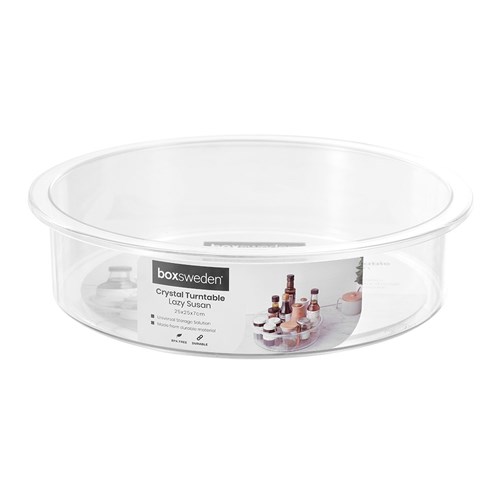 CRYSTAL LAZY SUSAN 25CM