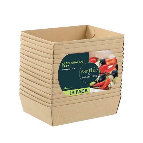 ECO KRAFT FOOD SERVING TRAY