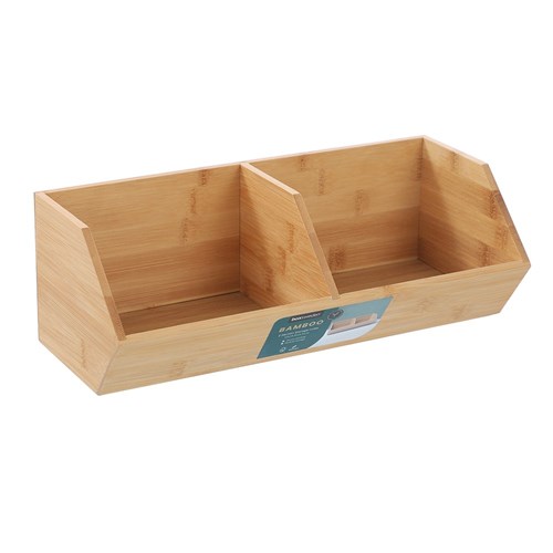 BAMBOO TWO SECTION STORAGE