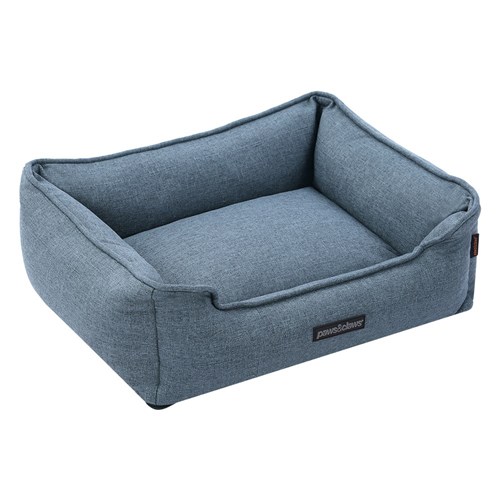 PIA WALLED PET BED MED DENIM