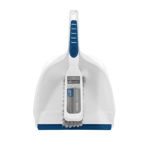 CLEAN DUSTPAN AND BRUSH