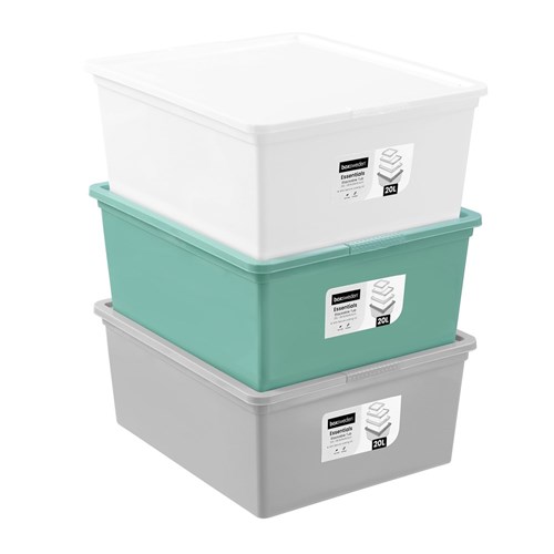 ESSENTIALS STACKABLE TUB 20L