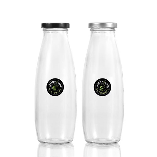 GLASS MILK BOTTLE 450ML