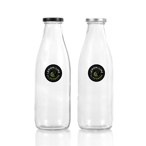 GLASS MILK BOTTLE 1L