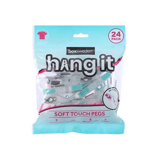 HANGIT SOFT TOUCH CLOTHES PEGS