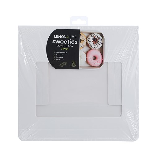 SWEETIES DONUTS BOX 6PC 3PK