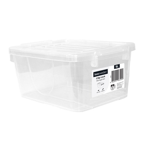 STORAGE BOX 5L CLEAR