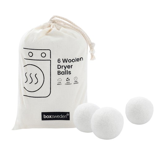 WOOL DRYER BALLS 6PK 6CM