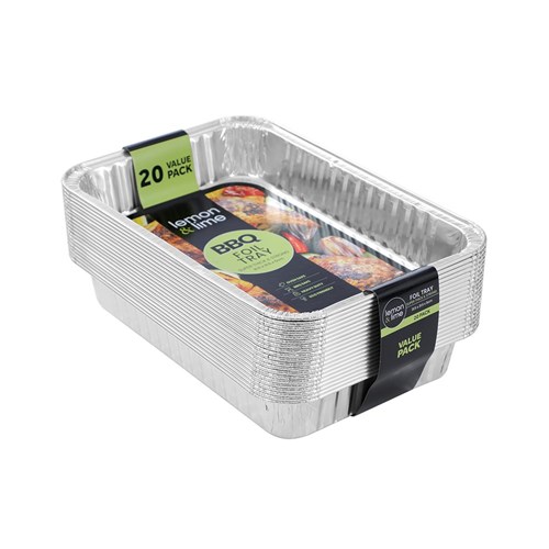 FOIL TRAY VALUE 20PK