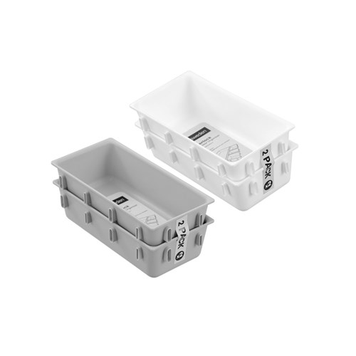 INTERLOCK DRAWER ORGANISER 2PK