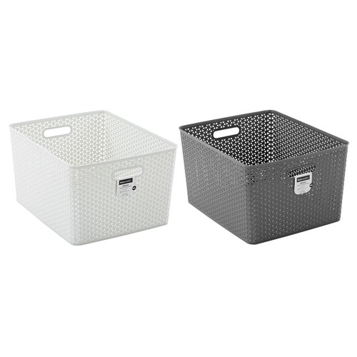 WICKER STORAGE BASKET MEGA 52L