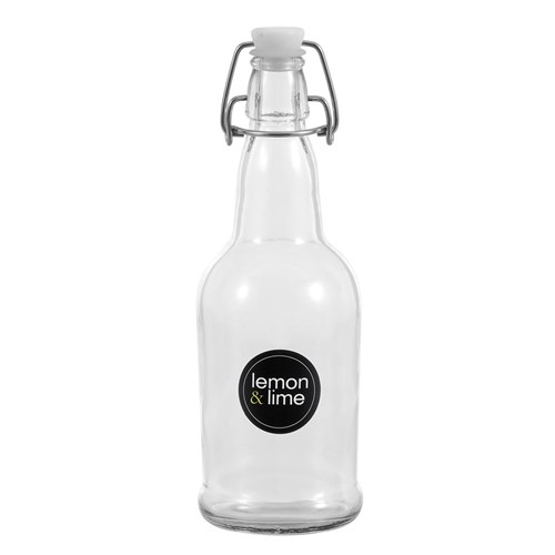 GLASS CLIP BOTTLE 500ML