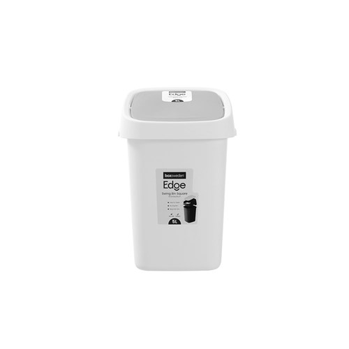 EDGE BIN SQUARE 5L WHT