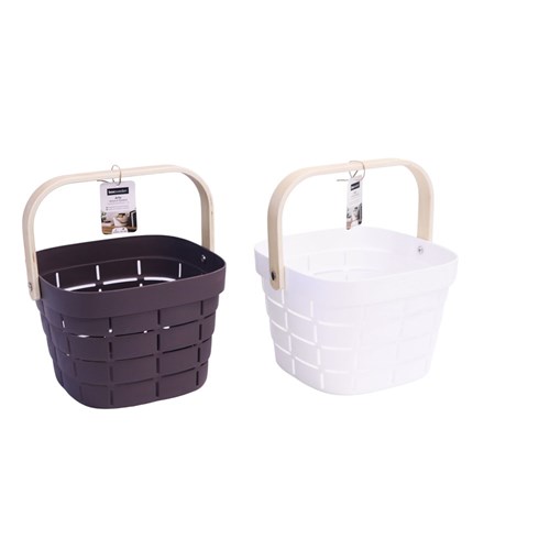 ARLO WEAVE BASKET WOOD