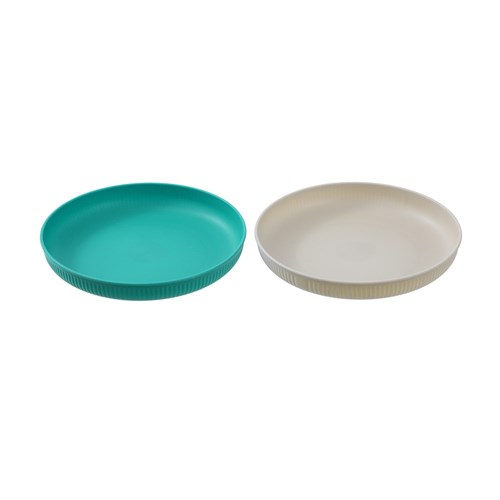 RIBBED PLASTIC SIDE PLATE 20CM