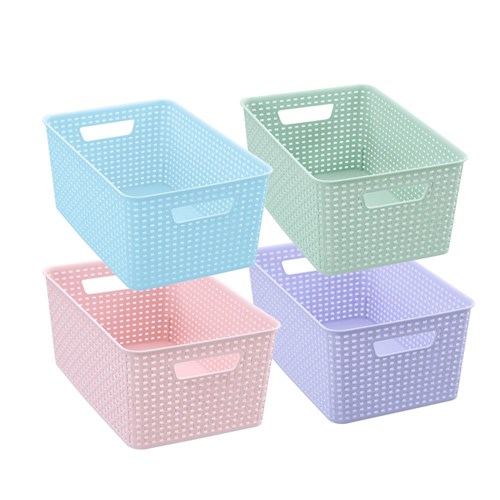 WOVEN STORAGE BASKET 14L