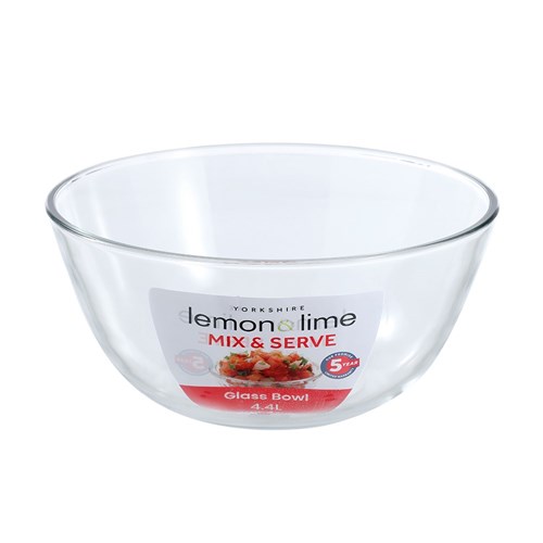 YORKSHIRE GLASS MIXING BOWL