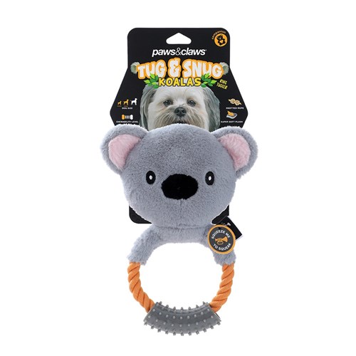 PLUSH KOALA ROPE RING TUGGER