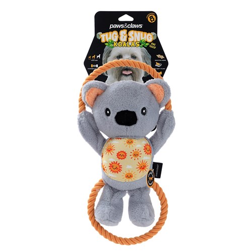 PLUSH KOALA DOUBLE ROPE TUGGER