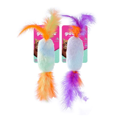 POUNCE PLUSH CANDY CAT TOY