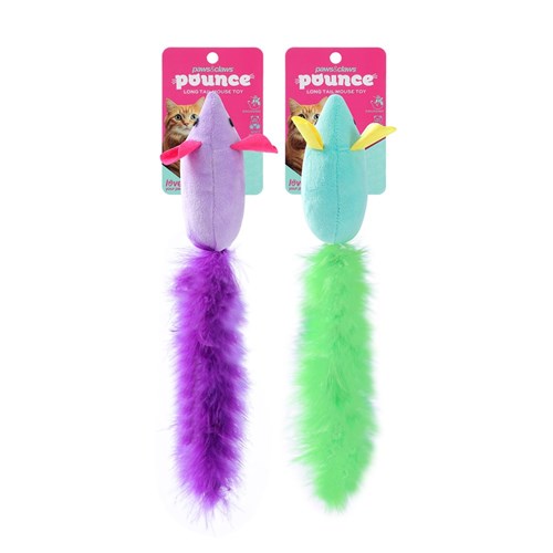 POUNCE LONG TAIL MOUSE PLUSH