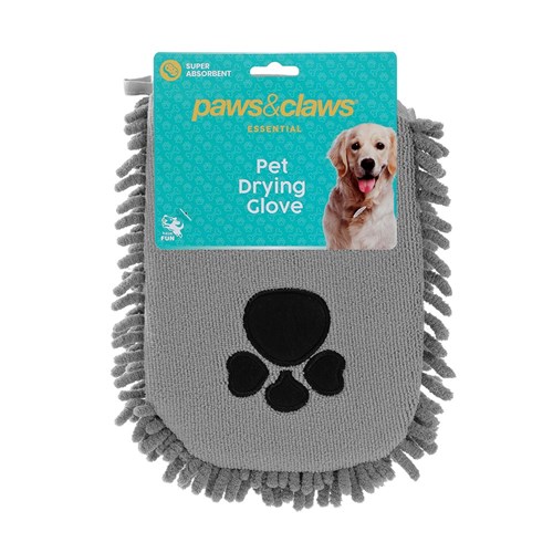 GROOMING DRYING GLOVE 26X21CM