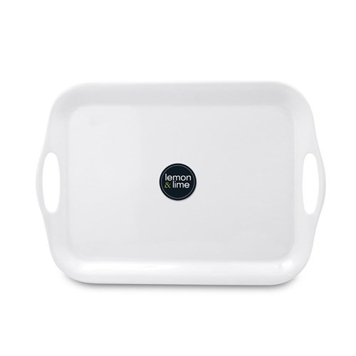 MELAMINE TRAY WITH HANDLES