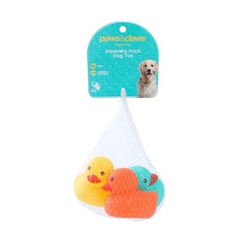 P&C MINI SQUEAKY DUCKS 3PK