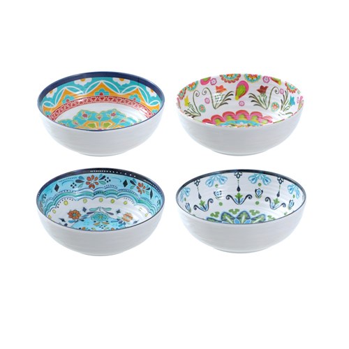 MOROCCAN  MELAMINE SALAD BOWL