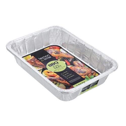 FOIL TRAY 2PK