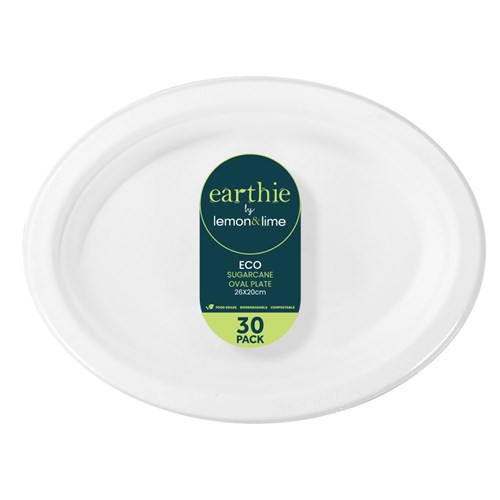 ECO SUGARCANE OVAL PLATE