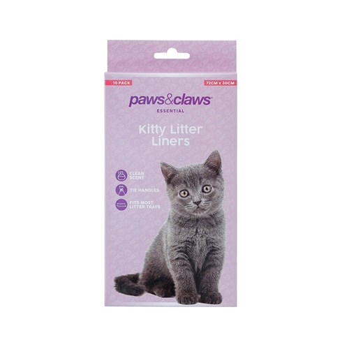 KITTY LITTER LINERS 10PK