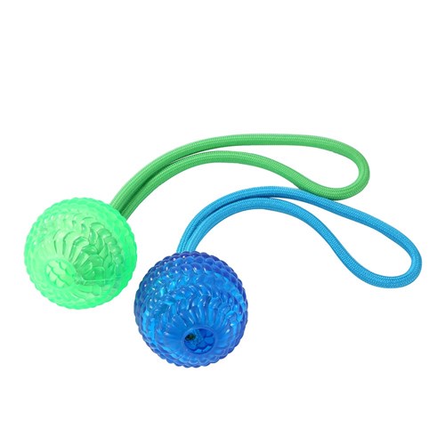 TPR BALL & ROPE TOY