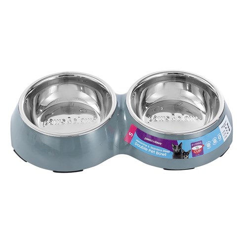 MELAMINE DOUBLE PET BOWL