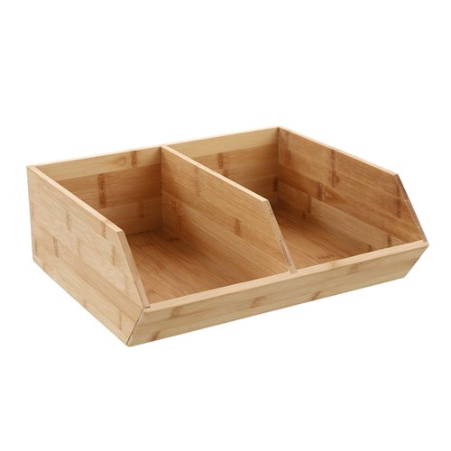 BAMBOO TWO SECTION STORAGE