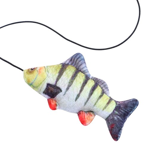 FISH PLUSH CAT DANGLER