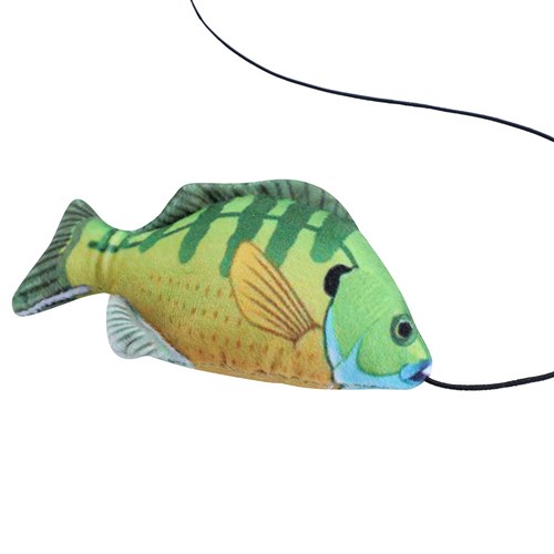 FISH PLUSH CAT DANGLER
