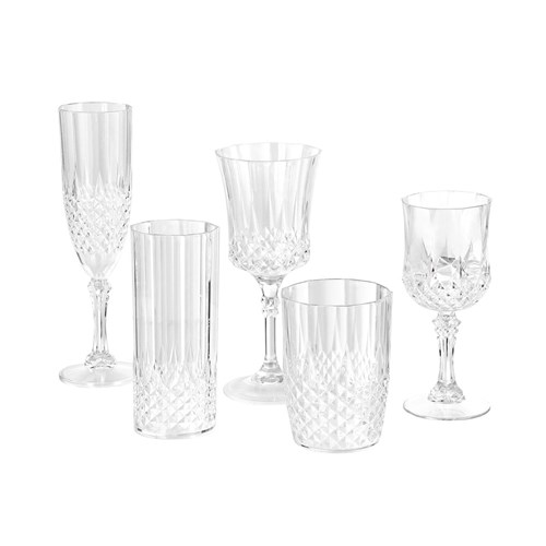 CRYSTAL DECO TUMBLER TALL