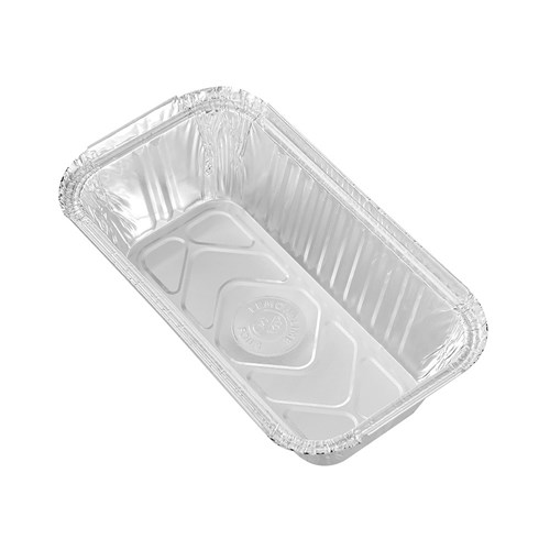 FOIL TRAY W/ PLASTIC LID 10PK