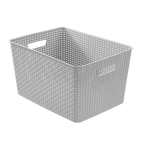 WOVEN STORAGE BASKET 32L
