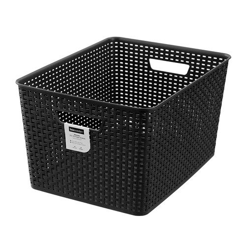 WOVEN STORAGE BASKET 32L