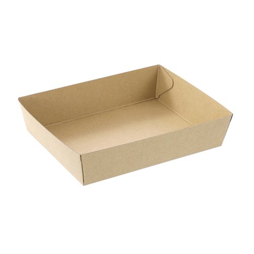 ECO KRAFT FOOD SERVING TRAY