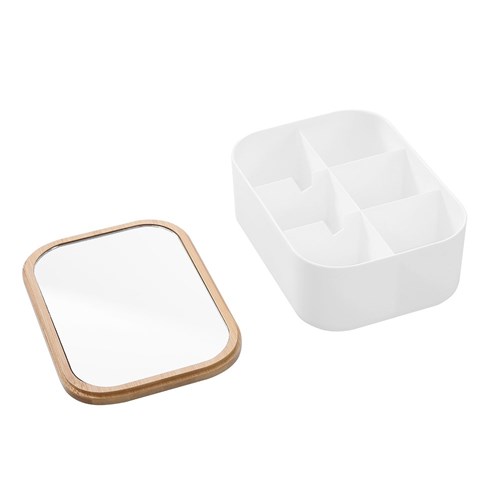 BANO ORGANISER BOX W/MIRROR