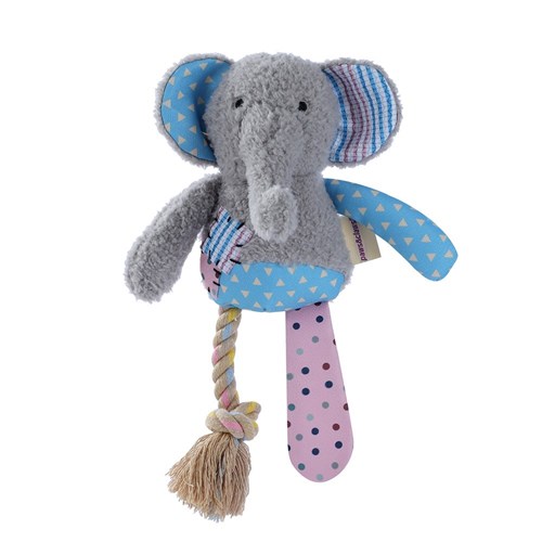 PATCHY PALS PLUSH ELEPHANT
