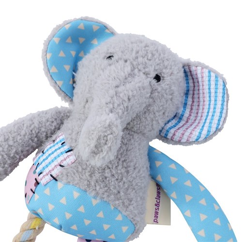 PATCHY PALS PLUSH ELEPHANT