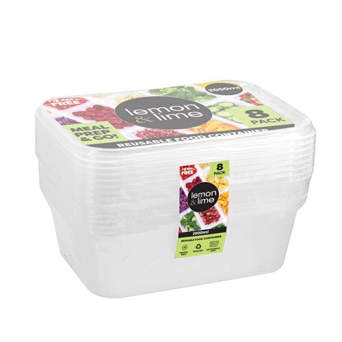 REUSABLE FOOD CONTAINER RECT