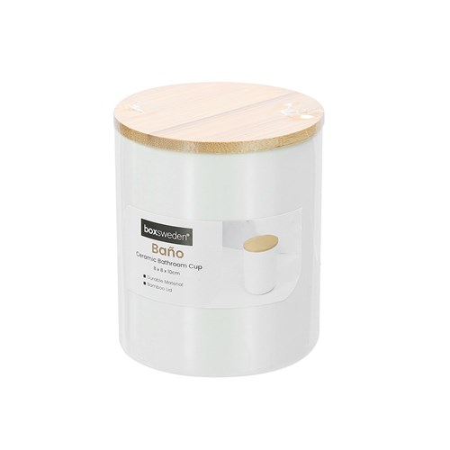 BANO CERAMIC BATHROOM CUP