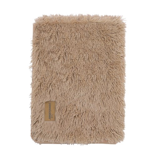 CALMING PLUSH BLANKET CAMEL